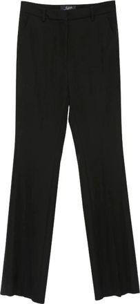 Seafarer Lucienne Wool Pants - Trousers - Mujer - Negro - XS