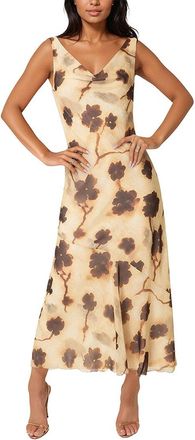 Bebe Chiffon Maxi Dress