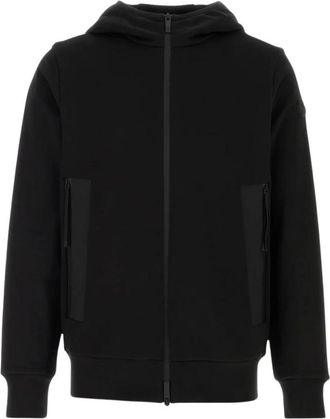 Moncler Zip-up vest - Heren - Vesten met rits - Zwart - L - Hoodies & sweatvesten