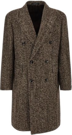 Tagliatore Trench Coats - Heren - Mantel - Bruin - XL - Jassen