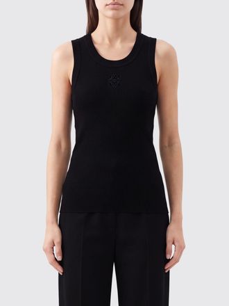 Loewe Top slim fit in viscosa stretch con monogramma jacquard