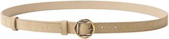 Jacquemus La Ceinture Salon Fine - Dames - Riemen - Bruin - 75 CM - Leer - Accessoires