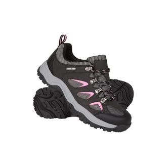 Mountain Warehouse Dames/Dames Adventurer Waterdichte Wandelschoenen (Zwart/Kool)