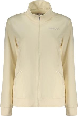 Freddy Sweatshirt met lange mouwen - Dames - Vesten met rits - Beige - S - Hoodies & sweatvesten