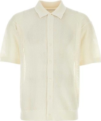 Prada White Silk Blend Shirt