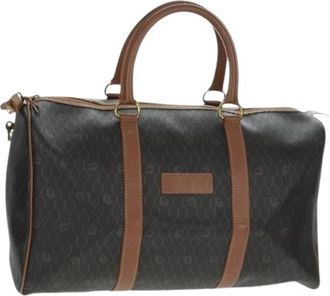 Dior Pre-owned Boston Bag - Dames - Vintage Weekendtas - Zwart - ONE Size - Leer - Vintage