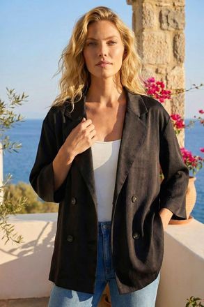 Roman Relaxed Textured Blazer