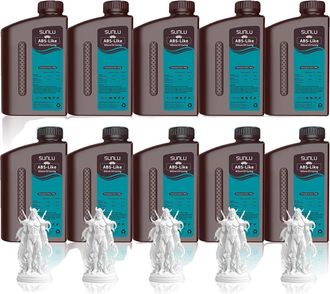 OEM Resina Para Impresoras 3d, Alta Resistencia, Curado Uv, Blanca