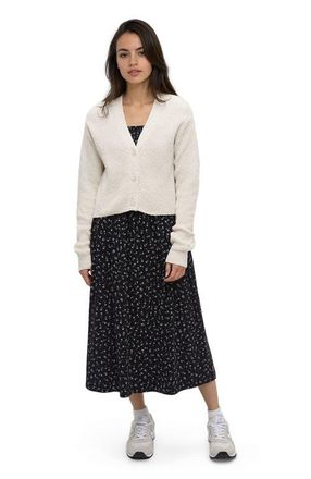 tentree Poplar Cardigan in Cotton White at Nordstrom, Size X-Small