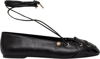 Liu Jo Brigitte 17 - Dames - Ballerinas - Zwart - 39 EU - Leer - Schoenen
