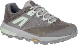 Merrell Womens Zion Waterproof Shoes - Medium In Merrell Grey