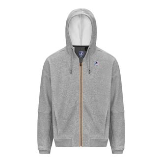 K-Way Heren, Sweatshirts & Hoodies, Grijs, Maat: XL Katoen