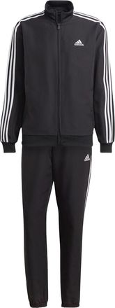 adidas 3-Stripes Woven Track Suit Asia Sizing Black White IC6750