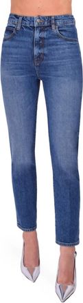 Frame Denim Ruler Crop Jeans In Nebula
