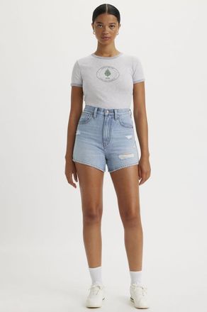 Levi's Shorts Mom de tiro alto - Mujer - 23 - Azul / Light Touch Short