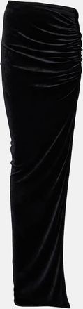 Rick Owens Lilies Svita jersey maxi skirt