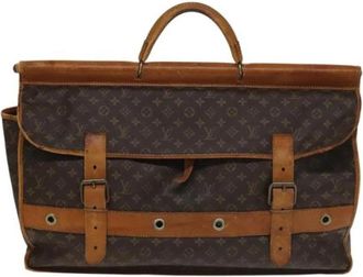 Louis Vuitton Tweedehands Canvas Louis Vuitton tassen - Dames - Vintage Handtas - Bruin - ONE Size - Leer - Vintage
