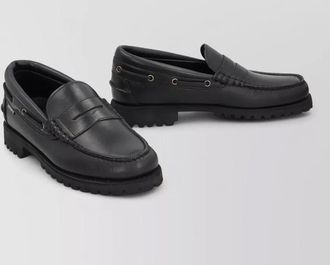 Sebago leather loafers