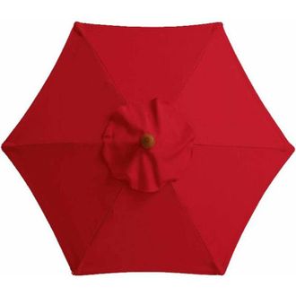 OEM Funda De Repuesto Para Sombrilla De 3 M, 6 Varillas, Resistente A La Decoloraci&oacute;n, Para Exteriores, Terraza, Mesa De Mercado, Sombrilla, C&eacute;sped, Pisci