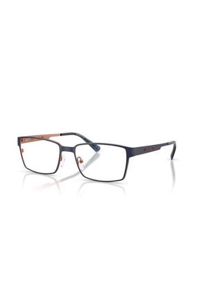 Michael Kors 54mm Rectangle optical glasses in Blue at Nordstrom