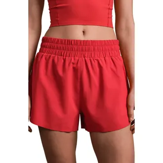 Rhone Mirage 3-Inch Lined Recycled Polyester Running Shorts in Cabana Red at Nordstrom, Size Xx-Large