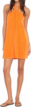 Xirena Lolita Terry Dress In Mandarine