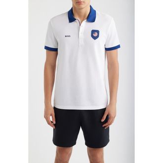 BOSS Lux Paddy Cotton Polo in Usa at Nordstrom, Size Xx-Large