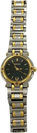 Gucci Pre-owned Vintage Polshorloge - Dames - Vintage Horloges - Zwart - ONE Size - Vintage