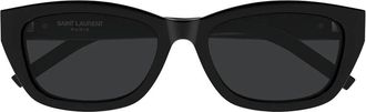 Saint Laurent Sunglasses Sl M153 001 Black/Black Women