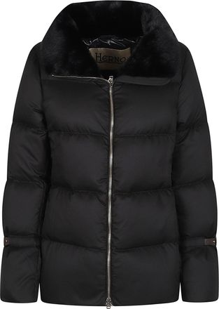 Herno Horizontal Quilted Down Polyester Down Jacket