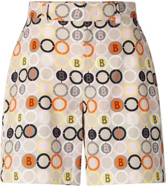 Bogner Eleni functional shorts for women - Sand/orange/grey - 34