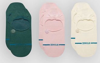Stance Icon No Show 3 Pk Sokken patroon
