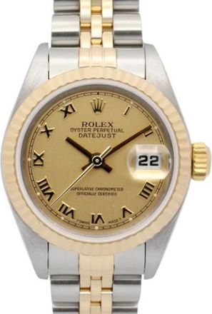 Rolex Pre-owned Vintage Datejust Polshorloge - Dames - Vintage Horloges - Geel - ONE Size - Vintage