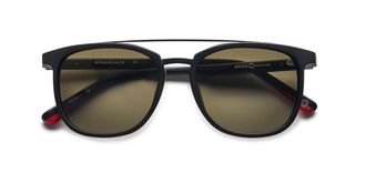 Etnia Barcelona Bonanova 22 Sun Polarized BK Mens Sunglasses Black Size 55
