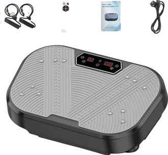 OEM Plataforma Vibratoria, Velocidad Regulable, Superficie Antideslizante, Gris