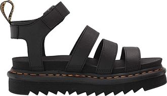 Dr. Martens Klassieke Sandaal voor Dagelijks Gebruik - Dames - Sandalen - Zwart - 40 EU - Leer - Schoenen