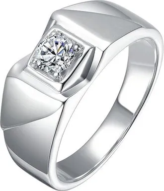 Rachel Glauber Plated Cz Ring