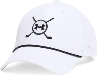 Under Armour Drive Rope Snapback Golf Cap in 102 White at Nordstrom