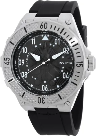 Invicta Aviator Chronograph Quartz Black Dial Mens Watch 39888