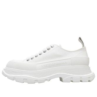 Alexander McQueen (WMNS) Alexander McQueen Tread Slick Low Lace Up White 611705W4MV29000