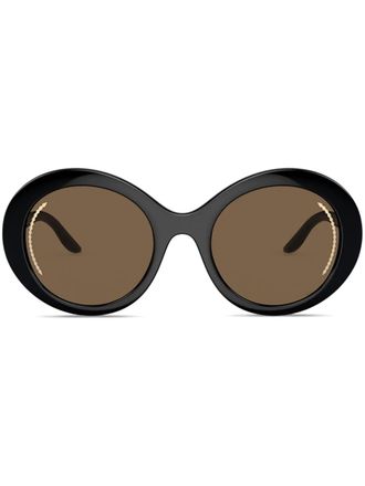 Giorgio Armani Occhiali da sole tondi - Nero