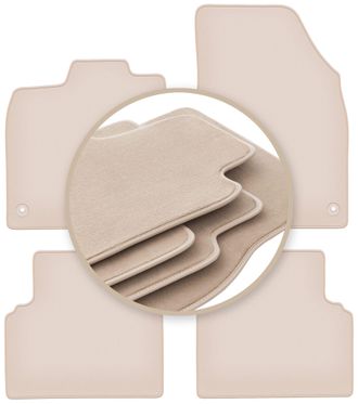 OEM Alfombrillas Premium Beige Para: Volkswagen Id.3 Hatchback 2019