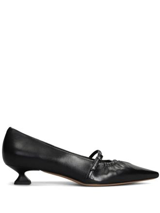 The Seller 35mm lakleren pumps - Zwart