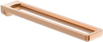 Roca Roca - Toallero doble cromado tempo Color: Oro rosado