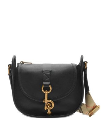 Burberry B-Buckle Saddle Cross Body Bag - women - Calf Leather - One Size - Black