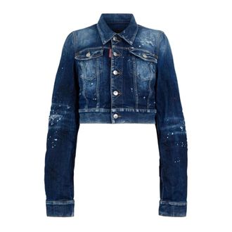 Dsquared2 Mujer, Chaquetas, Azul, Talla: M