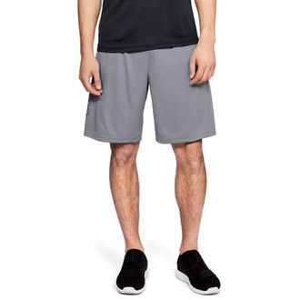 Under Armour Mens Tech Graphic Shorts, Steel (035)/Black, 3XL