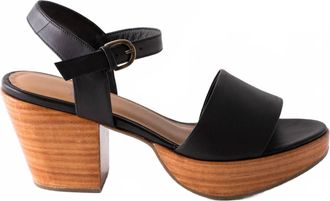 Fortress Of Inca Womens Hannah Platform Clogs Sandal In Black