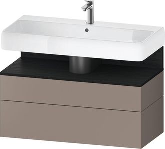 Duravit Qatego Mueble Bajo Lavabo, 1 Extra&iacute;ble Y 1 Caj&oacute;n, - Duravit