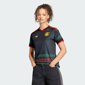 adidas Womens adidas Jamaica 26 x Bob Marley Away Jersey